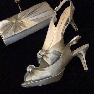 Formal shoes/bag set